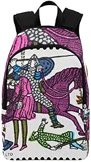 United Kingdom Circa 1966 Used Postage Casual Daypack Travel Bag College School Backpack