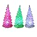 Produktbild OSALADI 3 stücke led weihnachtsbeleuchtung weihnachtsbaum nachtlichter rgb farbwechsel weihnachtsdekoration für wohnzimmer kinderzimmer (mischfarbe)