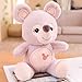 Weiche Bär Peluche Soft Spielzeug Maus Plüsch Maus Maskottchen Plushie Spielzeug Ratte Gefüllte Tier Plüschtier Puppe Für Kinder 35 cm B Laimi (Color : A, Size : 25CM)