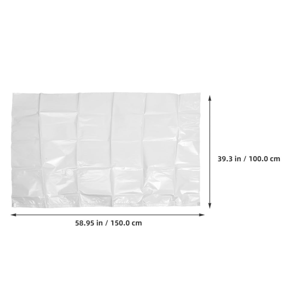 Luxshiny 2piezas Bolsas de Vacío para Colchón Reutilizables Bolsas de Almacenamiento al Vacío para Guardar Ropa y Edredones Unidades