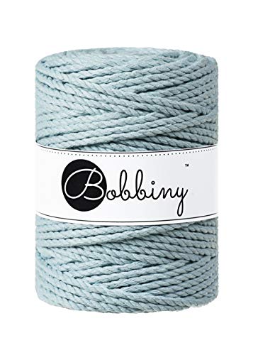 Bobbiny Corde Macramé Torsadée XXL 5mm (Misty) 100m