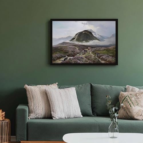 Tableau Ben Nevis Sidney Richard Percy impression toile 40x61 cm - 6