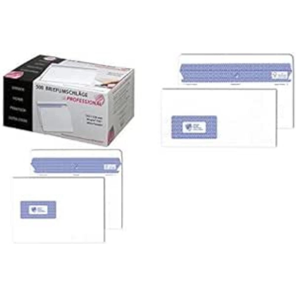 PROFESSIONAL 30051798 Mailmedia koperta REVELOPE, 112 x 225 mm, z okienkiem