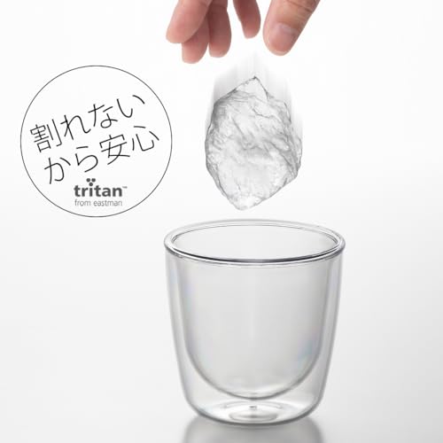 曙産業 われない ダブルウォールグラス ワイド TW-3781