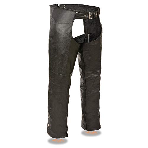 Event Biker Leather Basic Chaps (Schwarz, XXXS) Cover