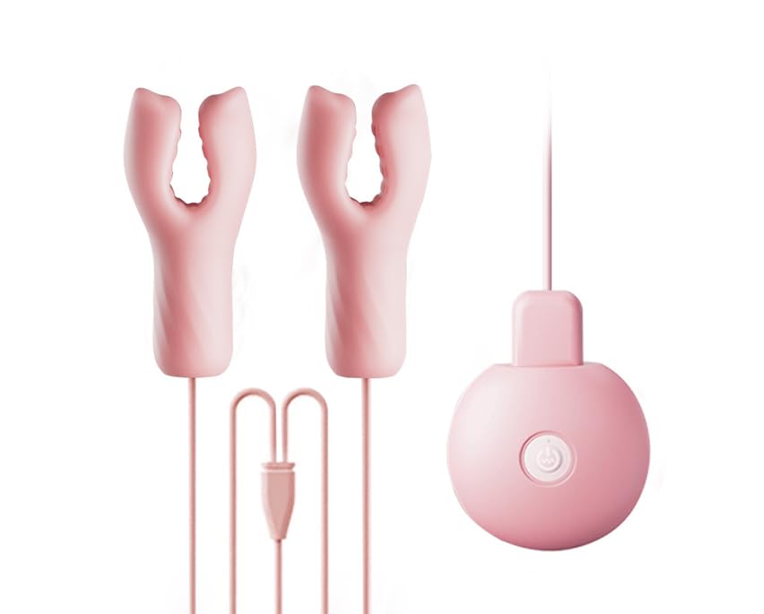 乳首 ローター 乳首クリップ クリトリス責め 乳首責め SM快感 性感帯開発【挟んで、震えて、重みで】 ニップルクリップ 男女兼用 リモコン 10振動パターン チクニー 乳首開発 大人のおもちゃ sm 乳首攻め アダルトグッズ