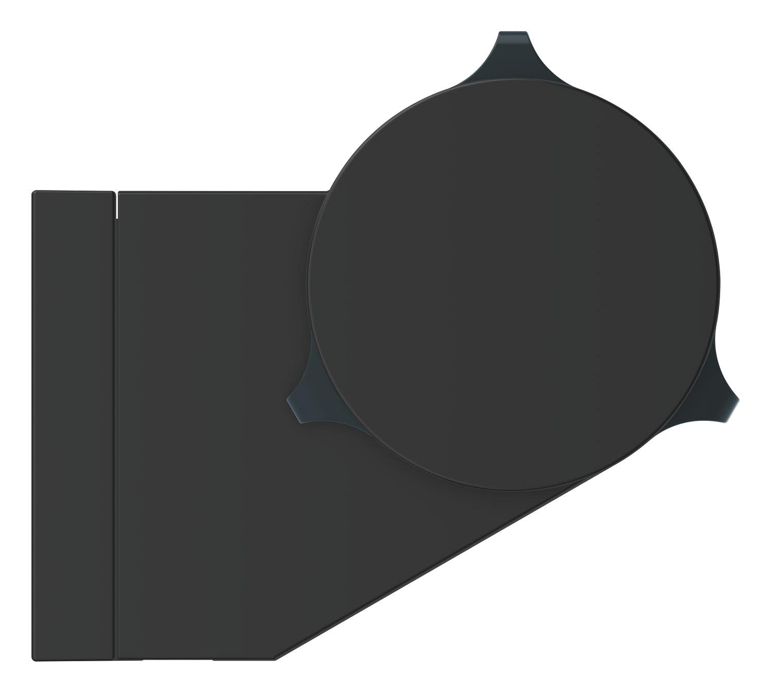 GROHE Vitalio Universal Supporto a parete per Doccino Doccia, nero opaco, 261832431