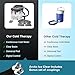 Circulating Cold Water Therapy Kit Gen 2 – Ice Machine with Universal Pad 3-Strap Wrap and 4 Cold Cubes (Arctic Ice Clear Kit)
