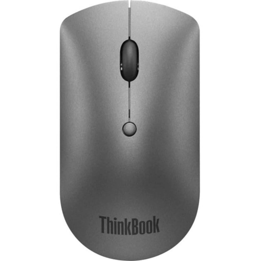 Lenovo ThinkBook Bluetooth Silent Mouse, 4Y50X88824, Eisengrau