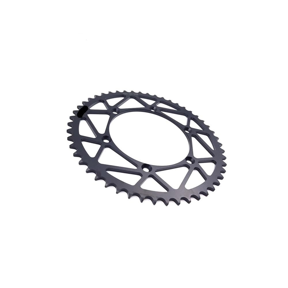 Piñón trasero de motocicleta 48T 50T 51T 52T piñón trasero de acero Cog 520 cadena apta for k Husq GAS Ho YA Kaw RM(KAWASAKI-50T-A4)
