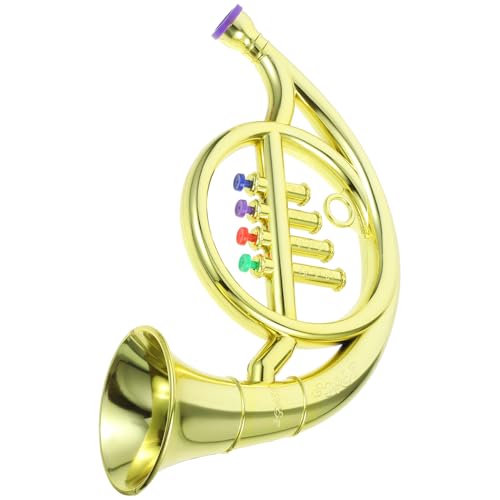Cuerno de plástico seguro juguete musical portátil infantil didáctico