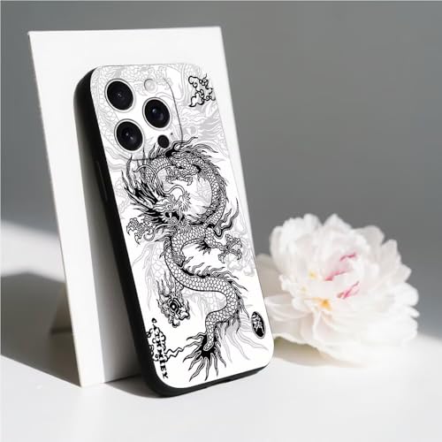 PAIXIKYZ Compatible con Huawei P30 Lite/Honor 20S Funda Suave TPU Antichoque Dibujo Dragón