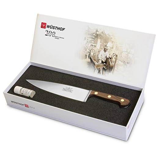 Wusthof Limited Edition 200th Anniversary Carbon Steel 9-inch Chef's Knife