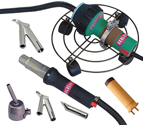 Réparer plastique cassé grâce au poste à souder air chaud portable 1600W