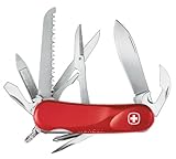 Wenger 16961 Swiss Army Evolution 18 Pocket Knife, Red