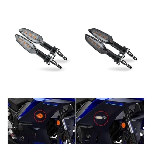 Clignotant LED Moto FZ8 Résistant aux Vibrations et Chocs