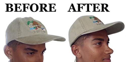 image for Shapers Image 3Pk. Black Manta Ray Baseball Caps Crown Inserts for Low