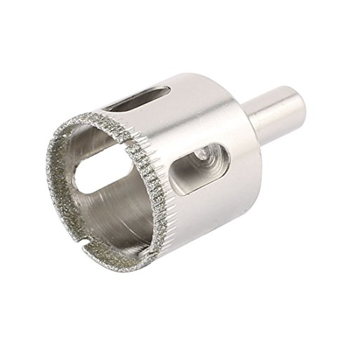 Broca de corona para vidrio diámetro 32 mm Aexit 2 piezas miniatura 2