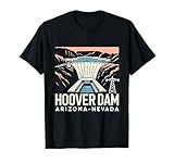 Festeggia la bellezza storica della diga di Hoover con questo abbigliamento vintage souvenir da viaggio in Arizona Nevada Vegas! Che tu sia un turista, un viaggiatore o un locale, questo design è un modo perfetto per rappresentare una delle più grandi meraviglie dell'ingegneria americana.