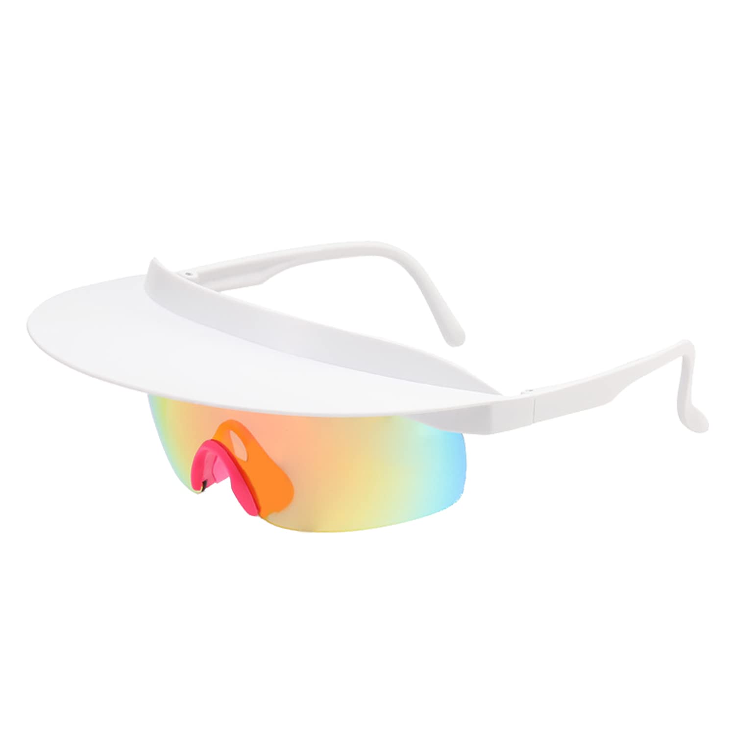 Rayson Gafas Ciclismo Hombre con Visera Protección UV400 Anti Viento Sunglasses Polarizadas Gafas de Sol Deportivas Running Para Hombre y Mujer