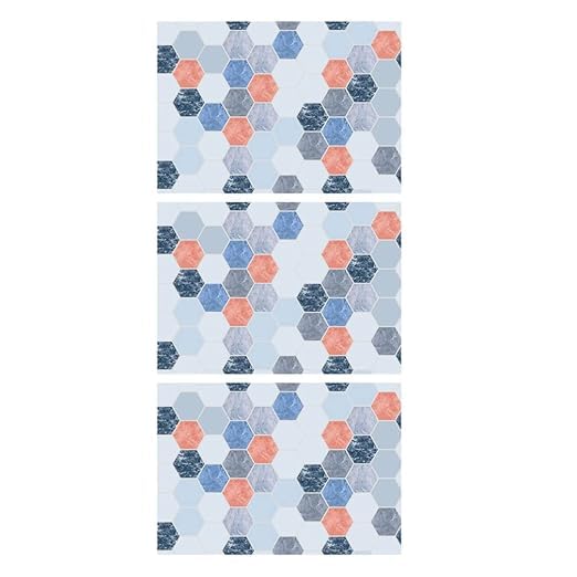 Hexa Pattern Wallpaper Self Adhesive Wallpaper for Wall Countertop Almirah Kitchen Table top Cabinet Shelf Drawer Contact Paper Removable Vinyl Film (200cm x 60cm) (B0D5D41QGB) Amazon Price History, Amazon Price Tracker