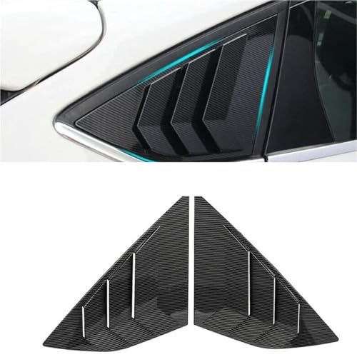 Cache-perceuses de vitres pour Ford Focus Hatchback 2012-2018 aspect carbone - 3