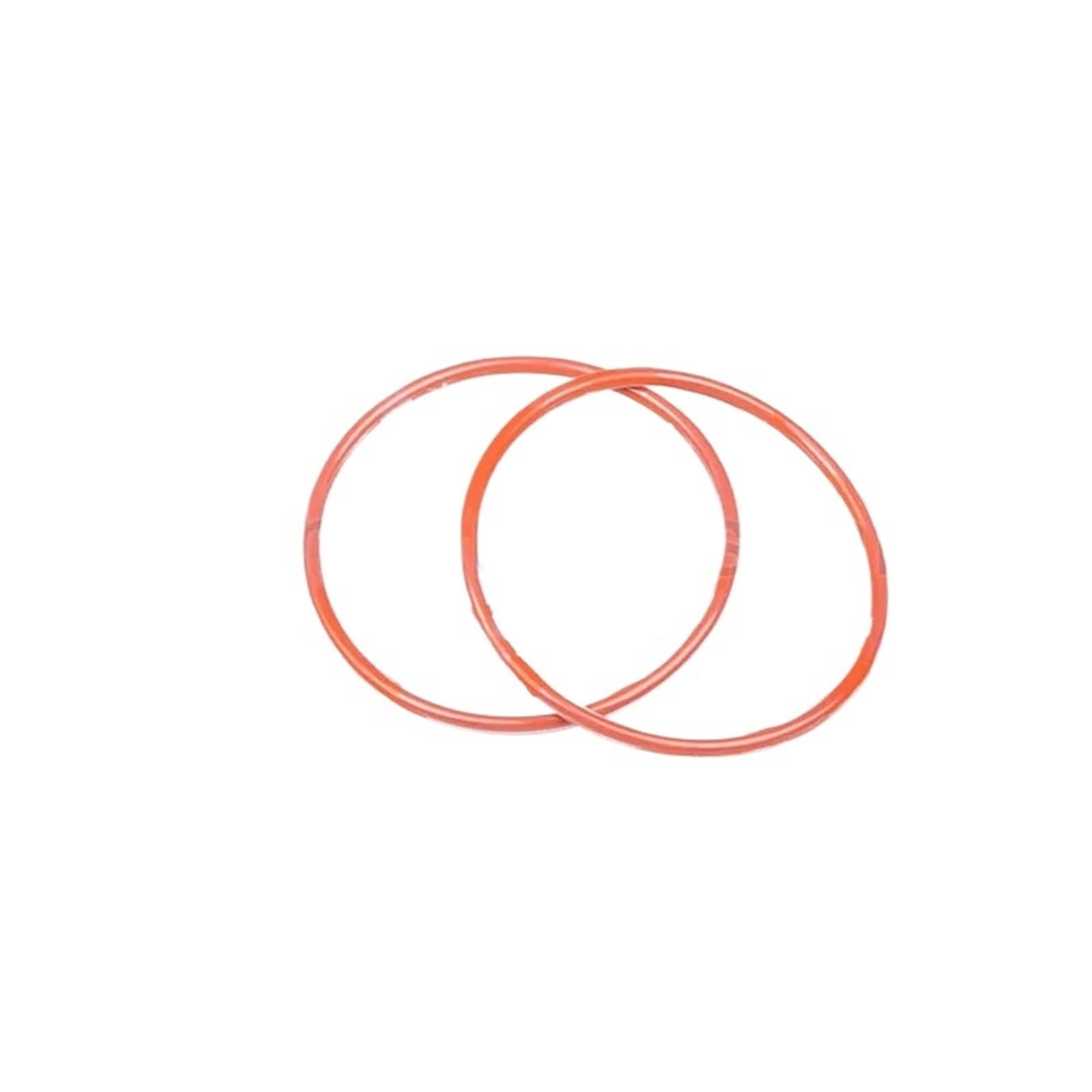 Encapsulated O Ring ID112*6.5 Red Silicon Rubber 5pcs/A Lot
