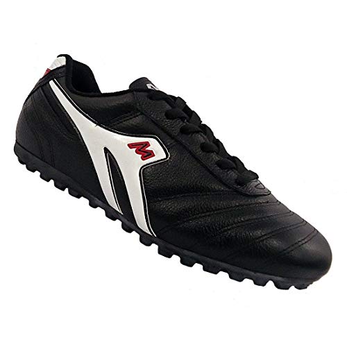 Chuteira Society Mathaus Azurra 100% Couro Adulto