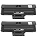 Price comparison product image onino MLT-D111S Toner Cartridges 111S Compatible for Samsung Xpress SL-M2026 M2026W SL-M2070 M2070W M2070FW M2070F SL-M2020 M2020W SL-M2022 SL-2023 2023W SL-M2070 M2070W 2070F M070FW 2 Pack