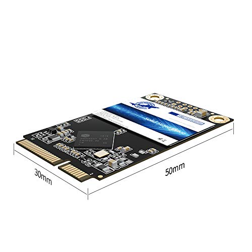 Image of Dogfish Msata 64GB Internal Solid State Drive Mini Sata SSD Disk Drive High Performance Hard Drive for Desktop Laptop Notebook (MSATA, 64GB (5 Packs))