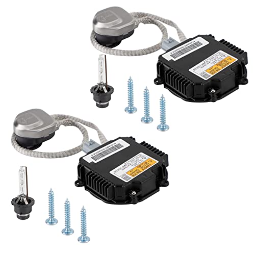 MAD HORNETS 2x Xenon Ballast & D2S Bulb Kit Control Unit For Infiniti JX 35 QX 56 60 80