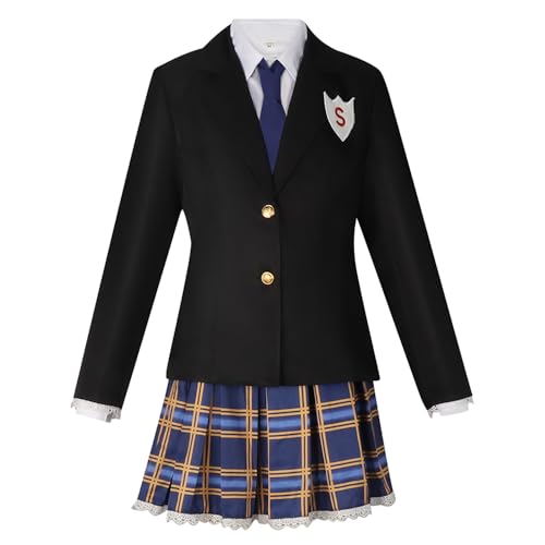 Disfraz Cosplay Colegio Anarquía Anime para Niñas miniatura 1