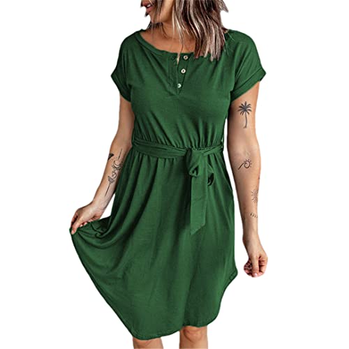 Robe décontractée mi-mollet fluide pour sublimer la silhouette M