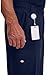 Dickies Men's Zip Fly Pull-On Scrub Pant, Navy, Medium