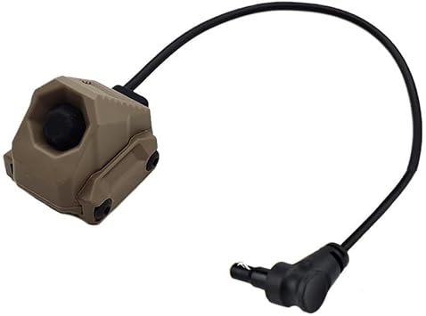 Modular Button Remote Pressure Wire Switch,Flashlight Single, Fit 20mm Rail