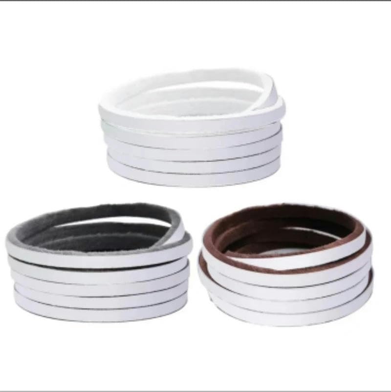 Joint d'étanchéité auto-adhésif en poils de laine pour porte et fenêtre 7/9 x 5 mm 9 mm 12 mm 15 mm 23 mm Gris Blanc Brun-gris