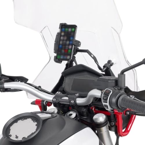 Support de téléphone de moto 12mm pour guidon et cockpit Moto Guzzi V85 TT 2019 - 4