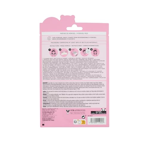 Oh K! Calming Aloe Vera Jelly Face and Body Patches, Multi-Use, with Mugwort Leaf Extract, K Beauty, Biodegradable - Image 2