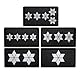 Patch Force - Dienstgradabzeichen Polizeioberkommissar (POK) gehobener Dienst (gD) - Als Abzeichen für Polizeiuniform, Schutzweste, Einsatztasche, Jacke oder Rucksack - gestickt, woven, textil Patch