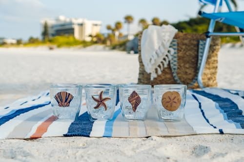 Tervis Beachcomber Collection Made in USA Double Walled Insulated Tumbler Travel Cup Keeps Drinks Cold & Hot, 12oz - 4pk, Assorted by Tervis - Image 6