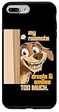 MY ROOMATE DROOLS AND SMILES TOO MUCH Carcasa para iPhone 7 Plus/8 Plus