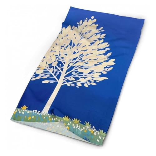 Pasamontañas The White Tree Balaclava para hombres y mujeres con protección solar, máscara facial fresca y transpirable, bufanda cubre boca para esquí y senderismo miniatura 2