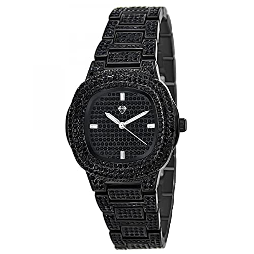 Montre Quartz pour Femme en métal rhodié bracelet argenté chic