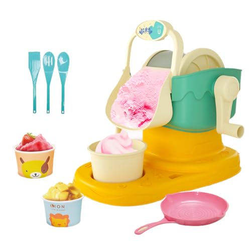 Juego De Helados De Juguete - Colorido Edible Postre Maker, Fun Kitchen Appliance Toy for Children | Máquina De Imaginativa para como De Reclaman, Cocina