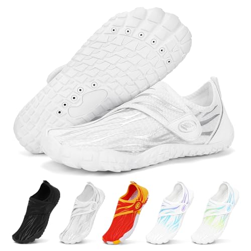 Image of Hike Barefoot Shoes Women Men,Wide Toe Water Shoes 2025 New Breathable Grounded Footwear Non-Slip Fashion Hiking Shoe for Walking Swim Pool Beach Outdoor Water Sports