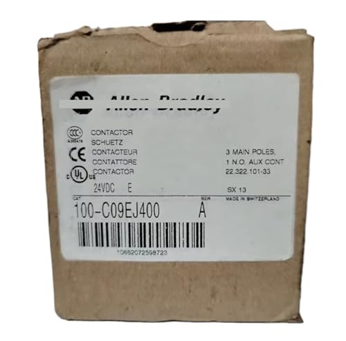 Contacteur CC 24V 9A anti-surchauffe 100-C09EJ400 pour réparer un tableau électrique en panne