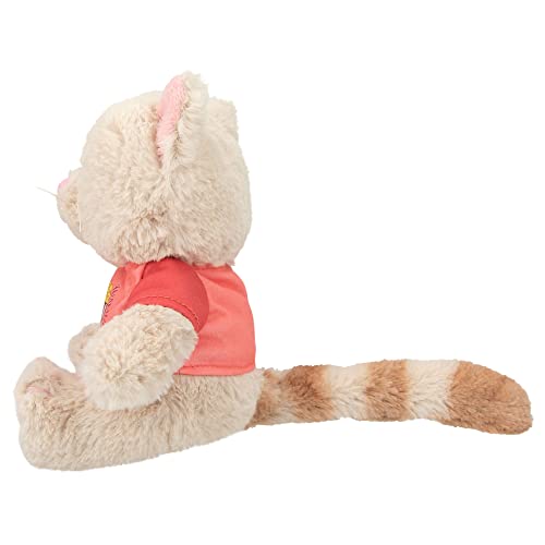 Peluche chat doudou TOPModel Depesche 12358 Cutie Star Ginger