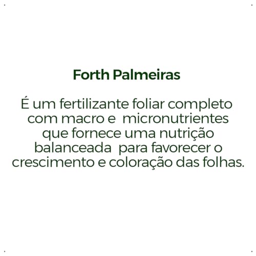 Fertilizante Forth Palmeiras Líquido Pronto Uso 500ml