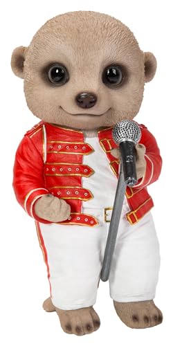 Baby Meerkats Rocker statuette résine anti-UV pour décorer un jardin terne