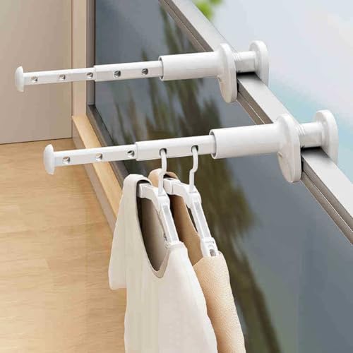 Tendedero portátil plegable para viajes, configuración sin taladr...